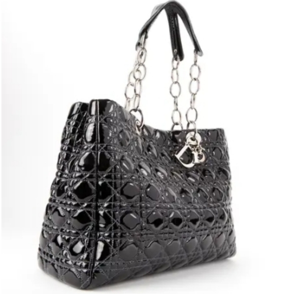 DIOR Patent Leather Tote - Picture 3 of 12